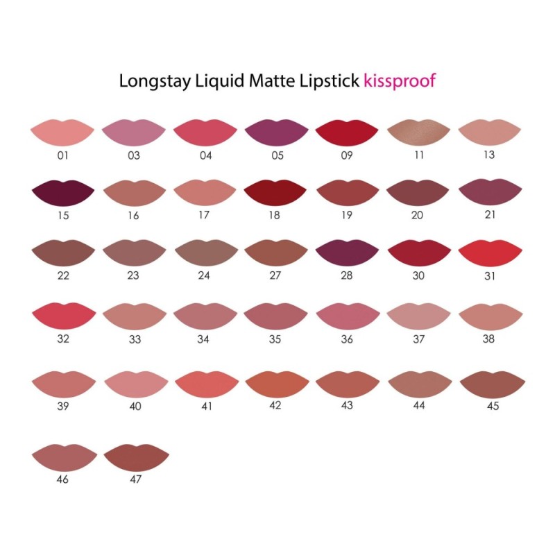 Κραγιόν Υγρό Ματ LONGSTAY (13)