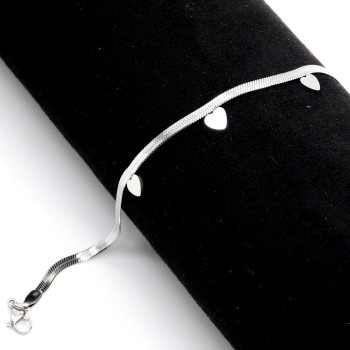 Ατσάλινο Βραχιόλι Ποδιού (anklet)