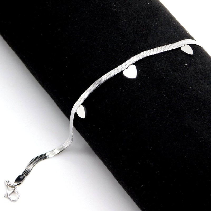 Ατσάλινο Βραχιόλι Ποδιού (anklet)