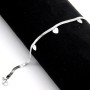 Ατσάλινο Βραχιόλι Ποδιού (anklet)