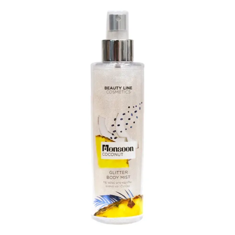 Glitter Body Mist - Monsoon Coconut
